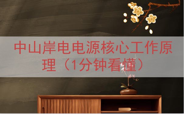 中山岸电电源核心工作原理（1分钟看懂）